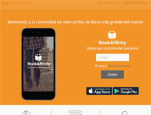 Tablet Screenshot of bookaffinity.com